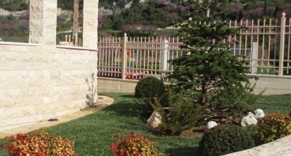 Κατασκευή κήπου στην Εύβοια